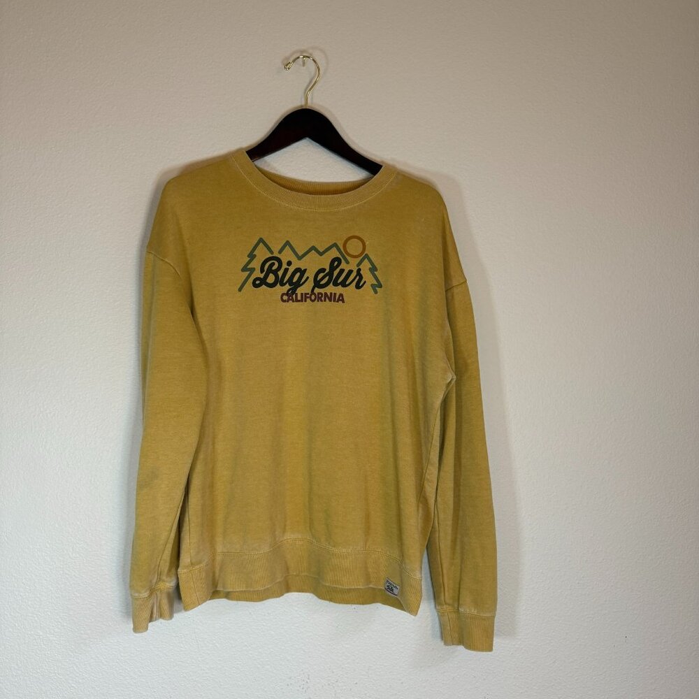 Techstyles Sweatshirt Big Sur California Crewneck Pullover
